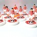 Subbuteo Andrew Table Soccer Olympiacos 1973-74 Goulandris Era on WSB Professional bases